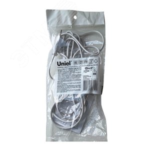 Патрон DLC-P-T50B/E27 3M WHITE подвесной с выключателем и штепсельной вилкой, 300 см, Цоколь Е27. белый - фото 5