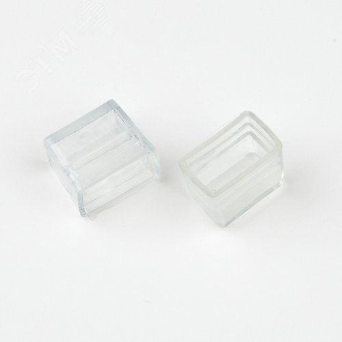 Изображение товара Изолирующий зажим заглушка UCW-N11 CLEAR 025 POLYBAG для светодиодных лент ULS-N11 NEON 24В 8x16мм цвет прозрачный 25 штук в пакете UL-00009277 Uniel (шт)