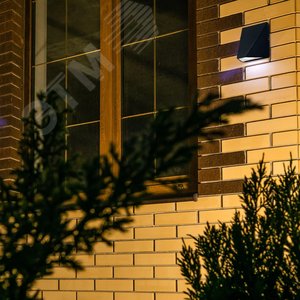 Светильник светодиодный уличный ULU-S50A-8W/4000K IP65 BLACK Архитектурный накладной Белый свет (4000K) Корпус черный - фото 3