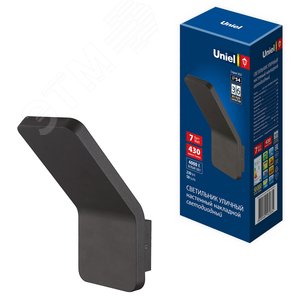Светильник светодиодный уличный Архитектурный накладной ULU-S36A-7W/4000K IP54 BLACK (4000K) Корпус черный - фото 2