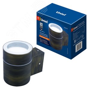 Светильник уличный, под лампу GX53 UUL-S91A 50W/GX53 IP65 BRONZE Архитектурный накладной Корпус бронза - фото 3