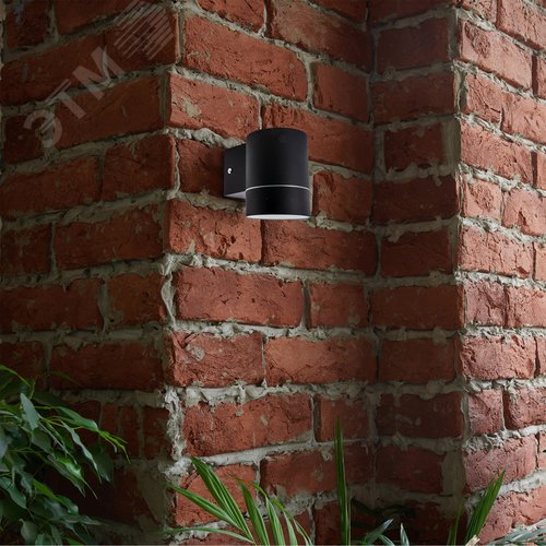 Светильник уличный под лампу GX53 Архитектурный накладной Корпус черный TM UUL-S91A 50W/GX53 IP65 BLACK - фото 5