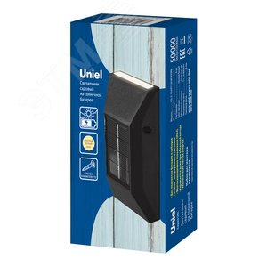 Cветильник настенный на солнечной батарее USL-F-154/PT120 NEWYORK 6 светодиодов 1хАА Ni-Mh аккумулятор в/к IP44 - фото 3