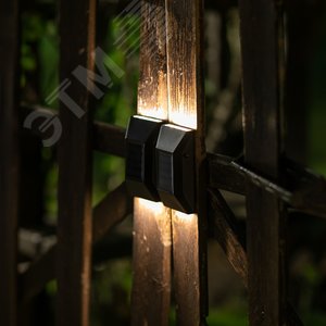 Cветильник настенный на солнечной батарее USL-F-154/PT120 NEWYORK 6 светодиодов 1хАА Ni-Mh аккумулятор в/к IP44 - фото 4