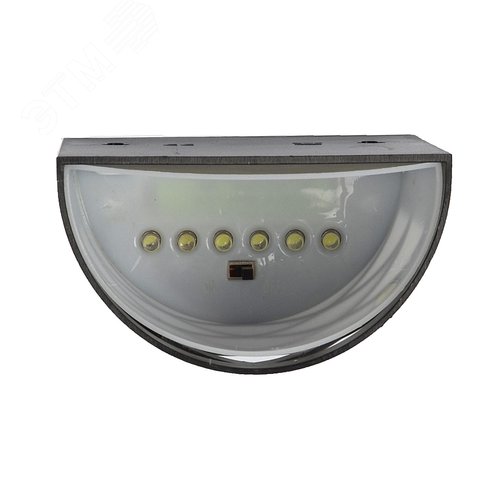 Cветильник настенный на солнечной батарее 6 светодиодов Белый свет 1xАА Ni-Mh аккумулятор в комплекте IP44 USL-F-155/PM110 BRUSSEL - фото 3