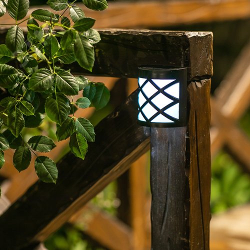 Cветильник настенный на солнечной батарее 6 светодиодов Белый свет 1xАА Ni-Mh аккумулятор в комплекте IP44 USL-F-155/PM110 BRUSSEL - фото 6