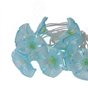 Гирлянда садовая на солнечной батарее USL-S-136/PT2000 GLORYBIND Вьюнок 20 светодиодов Белый свет 1хАА Ni-Mh аккумулятор в/к IP44 - фото 2