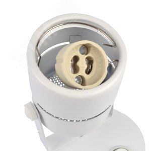 Светильник DLC-S612 GU10/B WHITE декоративный накладной Sotto Без лампы цоколь GU10 Выкл на корпусе металл белый Fametto - фото 4