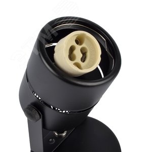 Светильник DLC-S612 GU10/B BLACK декоративный накладной серия Sotto Без лампы цоколь GU10 Выкл на корпусе Металл Черный TM Fametto - фото 2