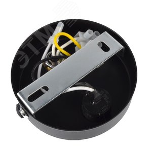 Светильник DLC-S612 GU10/B BLACK декоративный накладной серия Sotto Без лампы цоколь GU10 Выкл на корпусе Металл Черный TM Fametto - фото 3