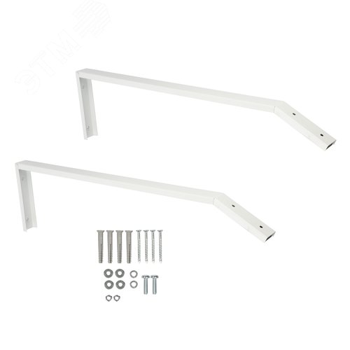 Кронштейн для монтажа линейных накладных светильников UFL-C10A 630/2 GREY комплект из 2-х штук Для школьной доски - фото 2