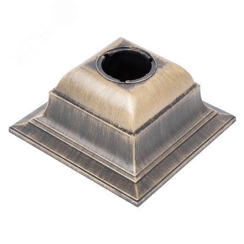 Светильник уличный UUL-A01T 60W/E27 IP44 BRONZE, под лампу Е27. Архитектурный напольный. Цвет корпуса бронзовый. - фото 4