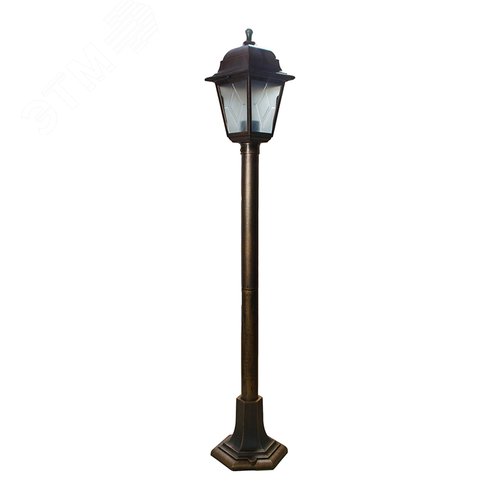 Изображение товара Светильник уличный UUL-A01T 60W/E27 IP44 BRONZE, под лампу Е27. Архитектурный напольный. Цвет корпуса бронзовый. (шт)