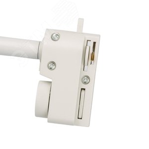 Светильник-прожектор UBL-Q323 GU10 WHITE трековый. Под лампу GU10. Корпус белый - фото 5