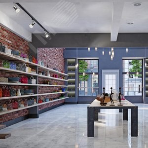 Светильник-прожектор UBL-Q323 GU10 NICKEL трековый. Под лампу GU10. Корпус под никель - фото 4