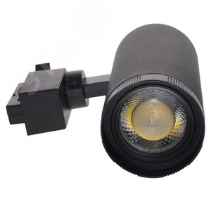 Светильник-прожектор ULB-Q261 20W/4000K/AC BLACK светодиодный трековый 1600 Лм (4000К) С регулируемым углом свечения Корпус черный - фото 2