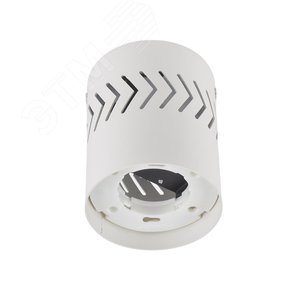 Светильник DLC-S617 GX53 WHITE декоративный накладной Sotto Без лампы цоколь GX53 Доп светодиодная подсветка 3Вт металл белый Fametto - фото 2