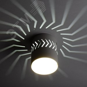 Светильник DLC-S617 GX53 WHITE декоративный накладной Sotto Без лампы цоколь GX53 Доп светодиодная подсветка 3Вт металл белый Fametto - фото 3