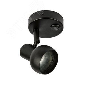 Светильник DLC-S621 GU10/B BLACK декоративный накладной серия Sotto Без лампы цоколь GU10 Выкл на корпусе Металл Черный TM Fametto - фото 2