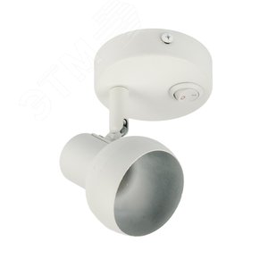 Светильник DLC-S621 GU10/B WHITE декоративный накладной серия Sotto Без лампы цоколь GU10 Выкл на корпусе Металл Белый TM Fametto - фото 2