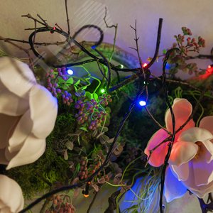 Гирлянда ULD-S10000-1000/DGA MULTI IP20 светодиодная, 100 м, 1000 светодиодов, разноцветный свет, зеленый провод - фото 6