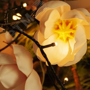 Гирлянда ULD-S10000-1000/DGA WARM WHITE IP20 светодиодная, 100 м, 1000 светодиодов, теплый, зеленый провод - фото 6