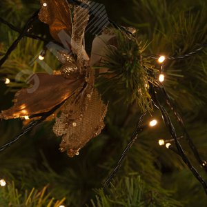 Гирлянда ULD-S10000-1000/DGA WARM WHITE IP20 светодиодная, 100 м, 1000 светодиодов, теплый, зеленый провод - фото 8