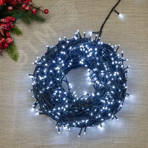 Гирлянда ULD-S10000-1000/DGA WHITE IP20 светодиодная, 100 м, 1000 светодиодов, зеленый провод - фото 6