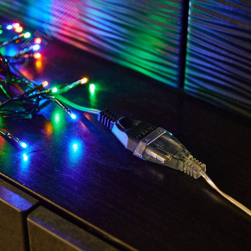 Удлинитель для подключения гирлянд 3м 10 Вт Тип Y25 прозрачный UCX-Y25/10W-300 CLEAR - фото 3