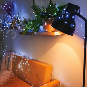 Гирлянда светодиодная Роса 100м 1000 светодиодов Белый свет Пульт ДУ в/к прозрачный провод ULD-S10000-1000/DTA/RC WHITE IP44 DEW ТМ - фото 4