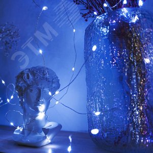 Гирлянда светодиодная Роса 100м 1000 светодиодов Белый свет Пульт ДУ в/к прозрачный провод ULD-S10000-1000/DTA/RC WHITE IP44 DEW ТМ - фото 5