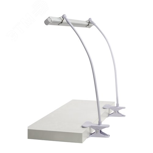 Подставка для светильника ULI-P на прищепке UFP-M02C-450 WHITE POLYBAG SET2 длина трубки 450мм, набор из 2шт. Белая. ТM ФитоЛето - фото 10