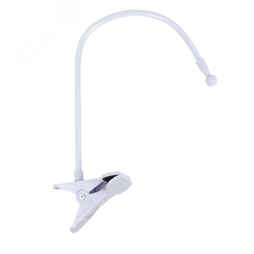 Подставка для светильника ULI-P на прищепке UFP-M02C-450 WHITE POLYBAG SET2 длина трубки 450мм, набор из 2шт. Белая. ТM ФитоЛето - фото 3