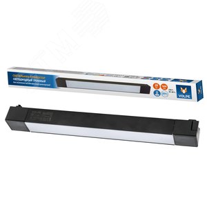 Светильник-прожектор ULB-Q281 20W/4000K BLACK светодиодный трековый Линейный 1600 Лм Белый свет (4000К) Корпус черный ТМ Volpe - фото 4