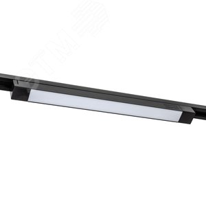 Светильник-прожектор ULB-Q281 30W/4000K BLACK светодиодный трековый Линейный 2500 Лм Белый свет (4000К) Корпус черный ТМ Volpe - фото 2