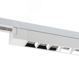 Светильник-прожектор ULB-Q282 20W/4000K WHITE светодиодный трековый Линейный 1600 Лм Белый свет (4000К) Корпус белый ТМ Volpe - фото 3
