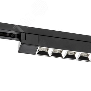 Светильник-прожектор ULB-Q282 20W/4000K BLACK светодиодный трековый Линейный 1600 Лм Белый свет (4000К) Корпус черный ТМ Volpe - фото 4