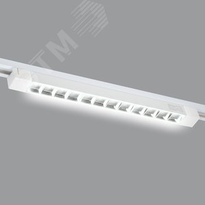 Светильник-прожектор ULB-Q282 30W/4000K WHITE светодиодный трековый Линейный 2500 Лм Белый свет (4000К) Корпус белый ТМ Volpe - фото 2