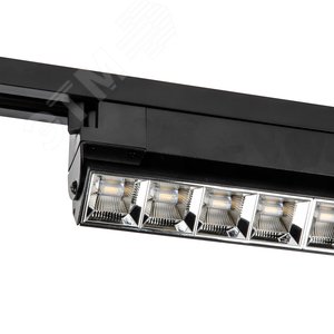 Светильник-прожектор ULB-Q283 20W/4000K BLACK светодиодный трековый Линейный 1600 Лм (4000К) Корпус черный - фото 4
