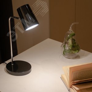 Светильник настольный светодиодный 6W Сенсорный выключатель Диммер ULM-B600 6W/4500K/DIM BLACK Черный - фото 6