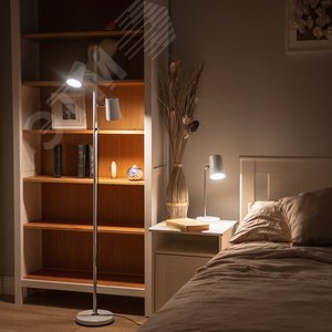 Светильник настольный светодиодный 6W Сенсорный выключатель Диммер UЛм-B600 6W/4500K/DIM WHITE белый - фото 3