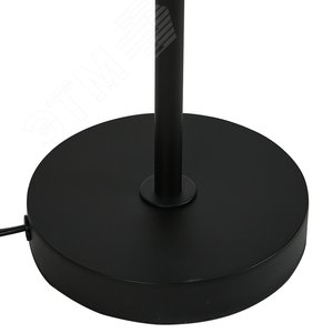 Светильник настольный 60W Цоколь Е27 Механический выключатель UML-B701 E27 BLACK черный - фото 3