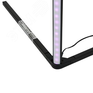 Торшер нUЛм-T630 10W/RGB/DIM/RC BLACK напольный светодиодный 10W RGB свет Диммер Пульт ДУ (в/к) черный - фото 4