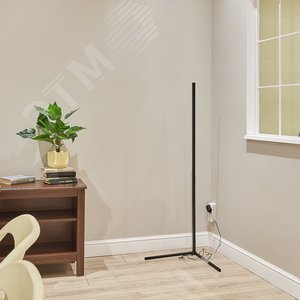 Торшер нUЛм-T630 10W/RGB/DIM/RC BLACK напольный светодиодный 10W RGB свет Диммер Пульт ДУ (в/к) черный - фото 5