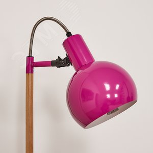Торшер UML-T702 E14 PINK напольный под лампу Е14 60W с регулировкой наклона Механический выключатель Розовый ТМ - фото 5