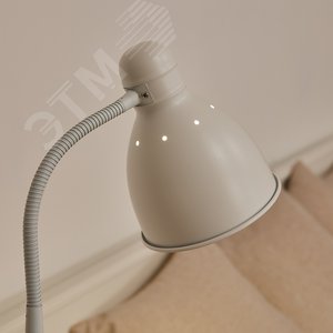 Торшер UML-T701 E27 WHITE напольный под лампу Е27 60W с регулировкой наклона Механический выключатель Белый ТМ - фото 5