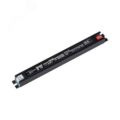 Блок питания ультратонкий 24Вт 12В Металлический корпус UET-WAK-024A20 12V IP20 - фото 2