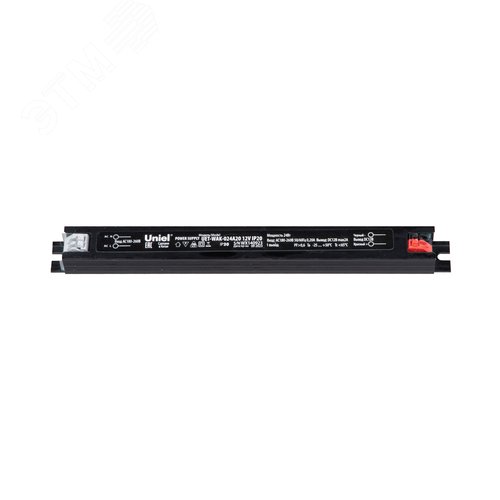 Блок питания ультратонкий 24Вт 12В Металлический корпус UET-WAK-024A20 12V IP20 - фото 1