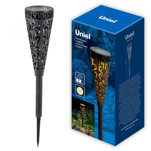 Светильник садовый на солнечной батарее Аркана 1 светодиод Теплый белый свет 1xАА Ni-Mh аккумулятор в комплекте IP44 USL-S-819/PT450 ARCANA - фото 5