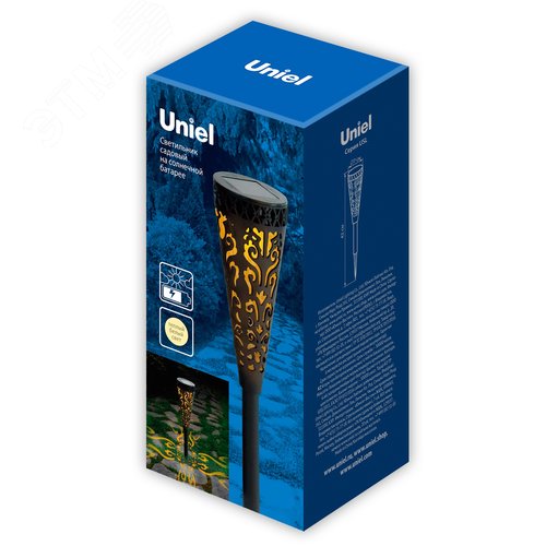 Светильник садовый на солнечной батарее Аркана 1 светодиод Теплый белый свет 1xАА Ni-Mh аккумулятор в комплекте IP44 USL-S-819/PT450 ARCANA - фото 6